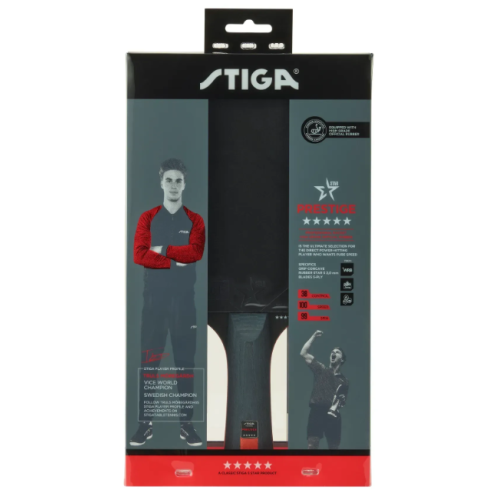 Ракетка для настольного тенниса  Stiga Prestige 5 Star FL (1215-3118-01) - фото №5